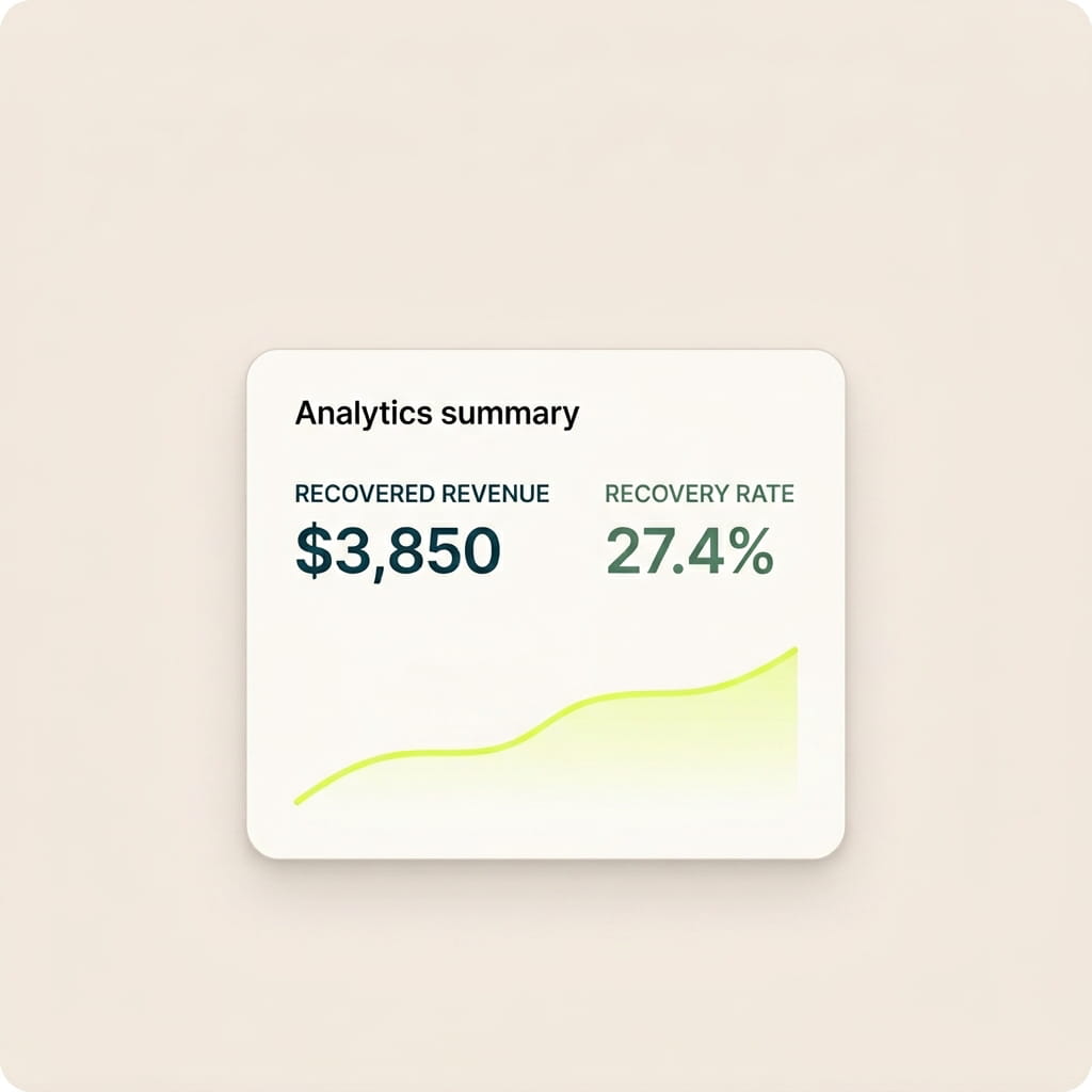 See what recovery flows are working