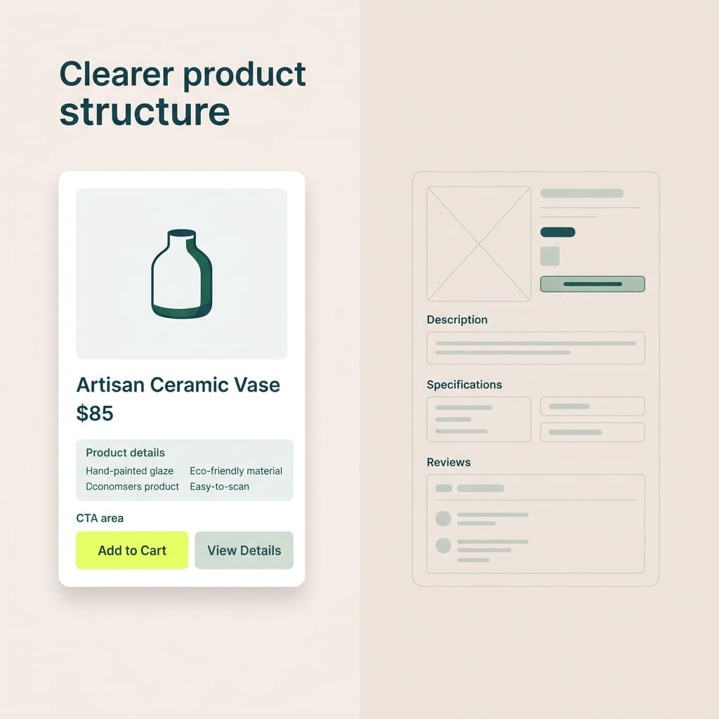 Clearer product structure