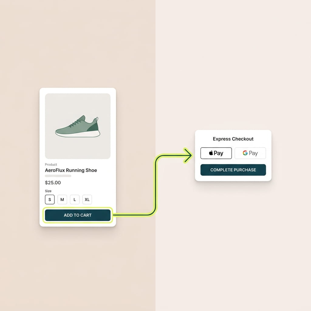 Reduce friction before checkout