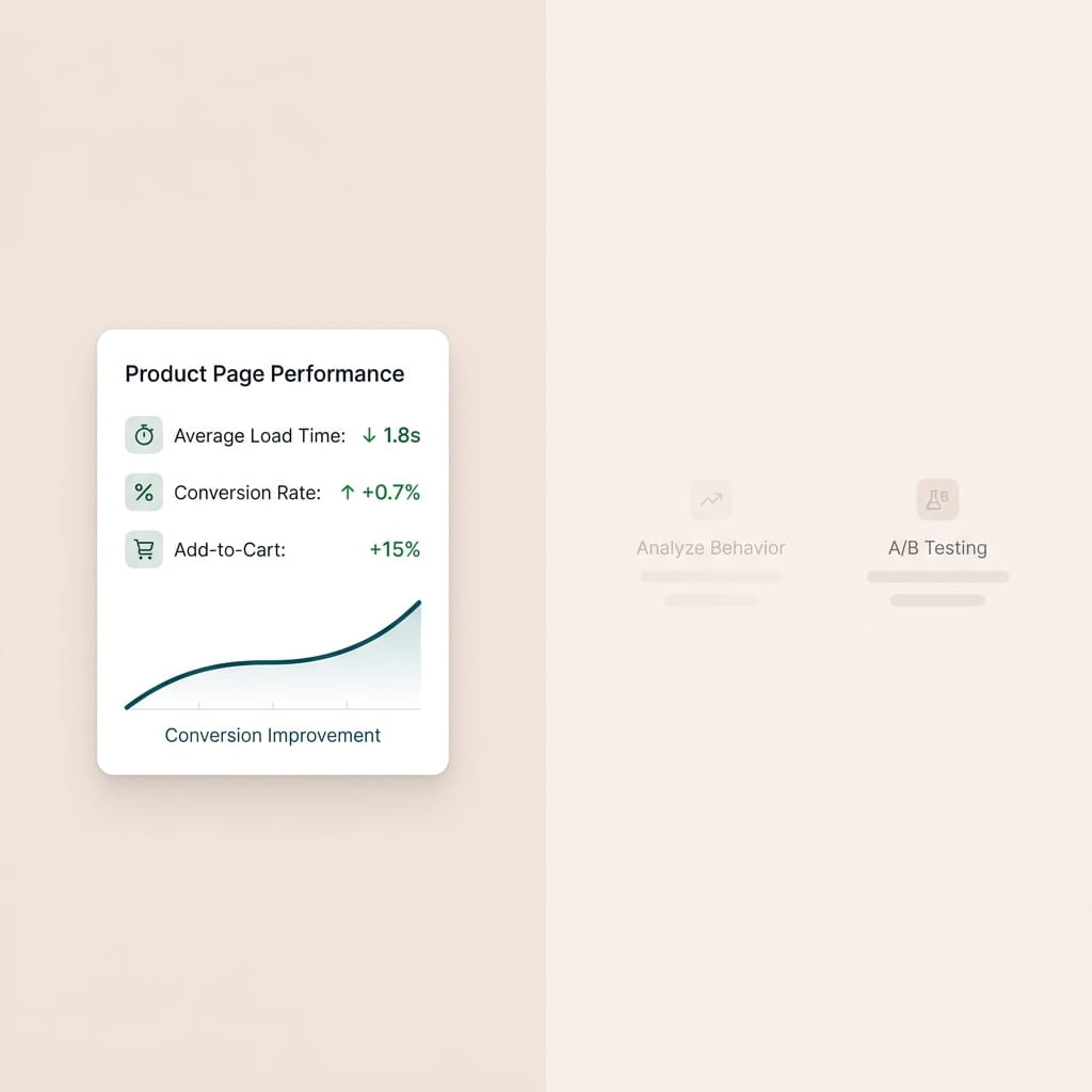 See what improves page performance